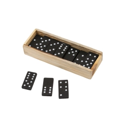 Domino drewniane gra w pudełku 28 elementów