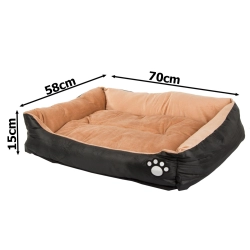 Legowisko dla psa kota zwierząt z poduszką łóżko kojec posłanie kanapa l