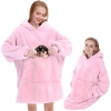Ciepła bluza koc oversize XXL 2w1 z grubym futerkiem dla maksymalnego komfortu