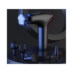 Pistolet do masażu pleców ciała nóg masażer mocny massage gun 5 końcówek