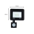 Halogen naświetlacz reflektor led 10w 6000k z czujnik ruchu zmierzchu ip66 - zdjęcie 1