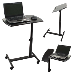 Stolik pod laptopa na kółkach regulowany biurko