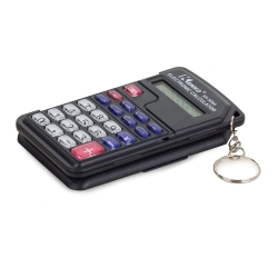 Kalkulator kieszonkowy 8 cyfr brelok składany etui