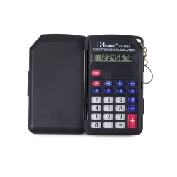 Kalkulator kieszonkowy 8 cyfr brelok składany etui