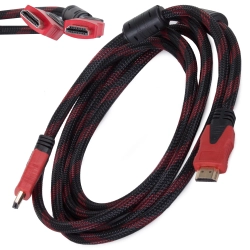 Kabel HDMI 2.0 3m 4K 3D UHD 48 bit miedź zapewniający wysoką jakość obrazu