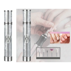 Frezarka do paznokci manicure pedicure frezy zestaw frezów usb akumulator