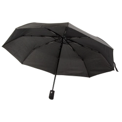 Parasol parasolka składana automat czarny unisex — zdjęcie 6