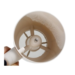 Sitko do przesiewania mąki przesiewacz kuchenny cedzak elektryczny pojemny