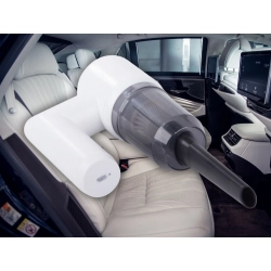 Odkurzacz bezprzewodowy samochodowy 2w1 ręczny dmuchawa końcówki usb filtr