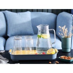 Taca kuchenna dwuwarstwowa z odpływem na naczynia warzywa owoce plastikowa