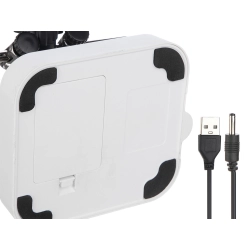 Trzecia ręka zestaw do lutowania uchwyt lupa 6 led