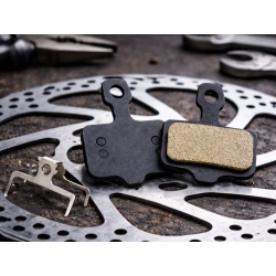 Klocki okładziny hamulców tarczowych tarczowe rowerowe do roweru zestaw