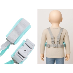 Szelki opaska dla dziecka przeciwko ucieczce zagubieniu się regulowane