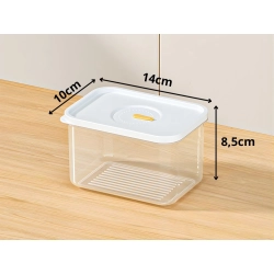 Pojemnik na żywność z pokrywką hermetyczny organizer do kuchni 1000ml