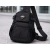 Nerka męska saszetka na ramię torba crossbody wiele kieszeni czarna
