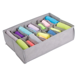 Organizer na bieliznę skarpety do szuflady szafy 14 przegród pojemnik
