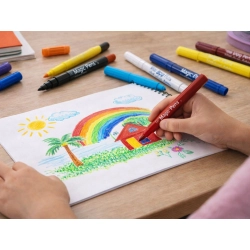 Magiczne mazaki zmieniające kolor 25 szt zestaw pisaki kreatywne dla dzieci — zdjęcie 11