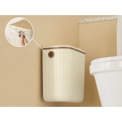 Kuchenny kosz na śmieci do pokoju do łazienki wiszący wolnostojący pokrywa