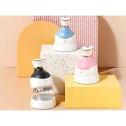 Masażer głowy elektryczny relaksacyjny bezprzewodowy usb 4 końcówki