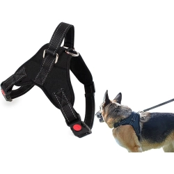 Mocne szelki bezuciskowe dla psa uchwyt lekkie l