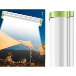 Lampa warsztatowa led z magnesem hakiem uniwersalna akumulator powerbank