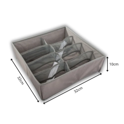 Organizer na ubrania bieliznę do szuflady szafy garderoby 8 przegródek