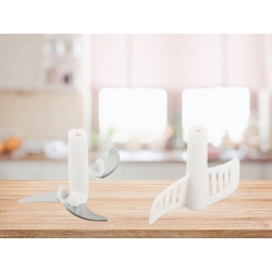 Siekacz ręczny do warzyw owoców mięsa mikser kuchenny z mieszadłem 2w1