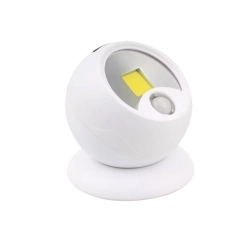 Lampa lampka led cob 360 na baterie magnes bezprzewodowa czujnik ruchu noc
