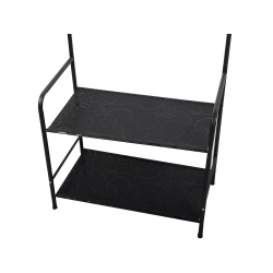 Wieszak stojący na ubrania odzież wierzchnią kurtki na buty stojak półki