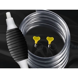 POMPA POMPKA DO SPUSZCZANIA PALIWA WODY OLEJU ROPY RĘCZNA ZESTAW 2M OPASKI