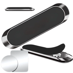 Uchwyt na telefon magnetyczny do auta samoprzylepny mocny 2x magnes pasek