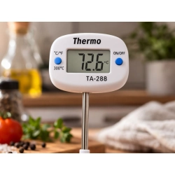 Termometr kuchenny cyfrowy LCD ze szpikulcem do mięsa gotowania pieczenia — zdjęcie 7