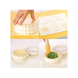 Foremka do ciastek forma wykrawacz wymienne wkłady do ciasta z nadzieniem
