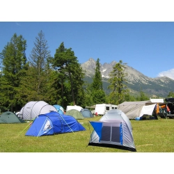 Namiot turystyczny iglo 4 osoby z baldachimem kemping biwak plaża