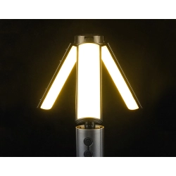 Lampa turystyczna latarka kempingowa wielofunkcyjna teleskopowa led namiot