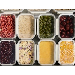 Pojemniki kuchenne na żywność do makaronu pojemnik z uszczelką zestaw 7 szt