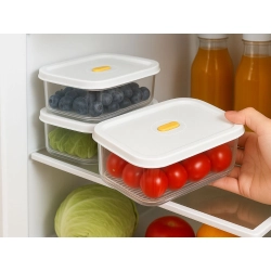 Pojemnik na żywność z pokrywką hermetyczny organizer do kuchni 600ml