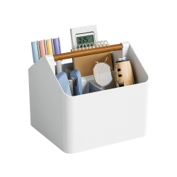 Przybornik organizer na biurko na drobiazgi do łazienki na kosmetyki