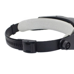 Lupa led 11x okulary precyzyjne nagłowna na głowę