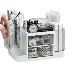 Przybornik organizer na biurko szufladka szafka półki biurowy na drobiazgi