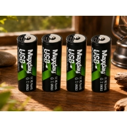 Akumulatorki baterie paluszki AA Li-Ion 1,5V 2200mWh 4 sztuki ładowane USB-C