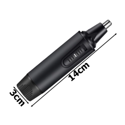 Trymer do nosa uszu depilator włosów golarka stylizacja brody brwi 3w1