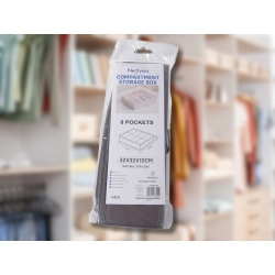 Organizer na ubrania bieliznę do szuflady szafy garderoby 8 przegródek