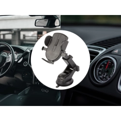 Uchwyt do samochodu na telefon szybę kokpit mocny