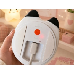 Lampka nocna silikonowa panda LED RGB dla dzieci dotykowa akumulatorowa - zdjęcie 12