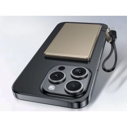Powerbank szybkie ładowanie 5000 mah 20w usb-c usb-l qc 3.0 bezprzewodowy — zdjęcie 3