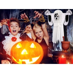 Duch zawieszka papierowa halloween duszek 3d składany z papieru dekoracja