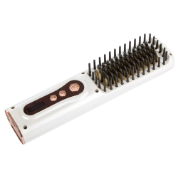 Prostownica szczotka do prostowania włosów 2w1 elektryczna bezprzewodowa