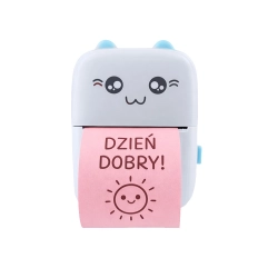 PAPIER DO DRUKARKI TERMICZNEJ ZESTAW 3 ROLKI KOLOROWE SAMOPRZYLEPNE 55mm — zdjęcie 9