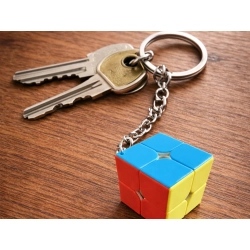 Oryginalna kostka rubika brelok edukacyjna cube logiczna zręcznościowa 2x2 — zdjęcie 4